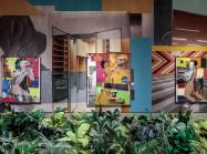 Installation view of Mickalene Thomas: All About Love at The Broad, Los Angeles, May 25–September 29, 2024. 