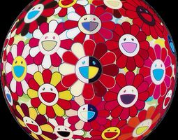 Flowerball Red 3D The Magic Flute