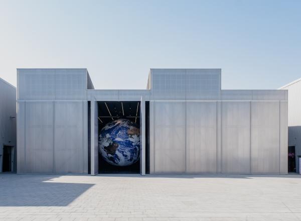 Inside Concrete at Alserkal Avenue, a glowing 7-metre globe of Earth takes centre stage — this is Gaia by UK artist Luke Jerram. Created from detailed NASA imagery and illuminated from within, the installation formed a highlight of Quoz Arts Festival, inviting visitors to reflect on our planet’s beauty, fragility, and shared future.