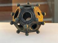 Dodecahedron on display at the National Civil War Centre, Newark Museum. 2023. Courtesy of Norton Disney History and Archaeology Group.