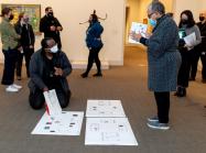 Guarding the Art meeting. Photo by Mitro Hood..