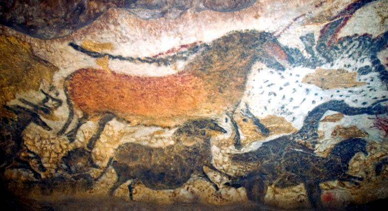 Reproduction of Lascaux artwork in Lascaux II