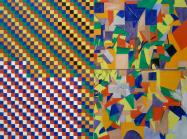 Marjorie Welish, The High Valley, 1984.